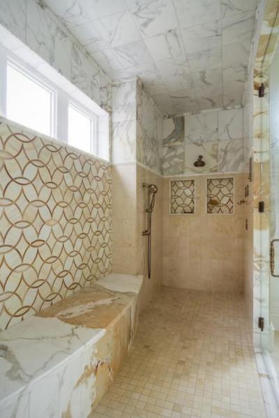 Modern fürdő - fürdő / WC ötlet, modern stílusban