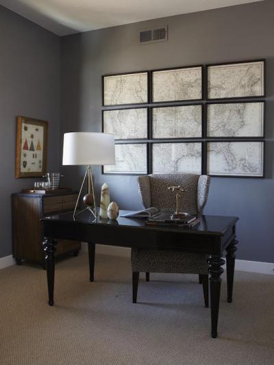 Dolgozószoba - dolgozószoba ötlet, modern stílusban