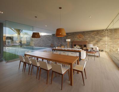 Tágas nappali - nappali ötlet, modern stílusban