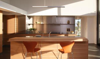 Konyhapult bárszékkel - konyha / étkező ötlet, modern stílusban