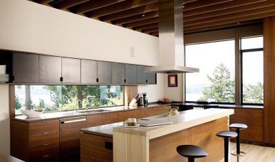 Konyha föld színekben - konyha / étkező ötlet, modern stílusban