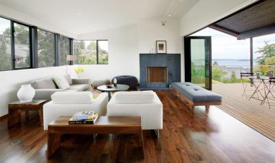 Minimál nappali - nappali ötlet, modern stílusban