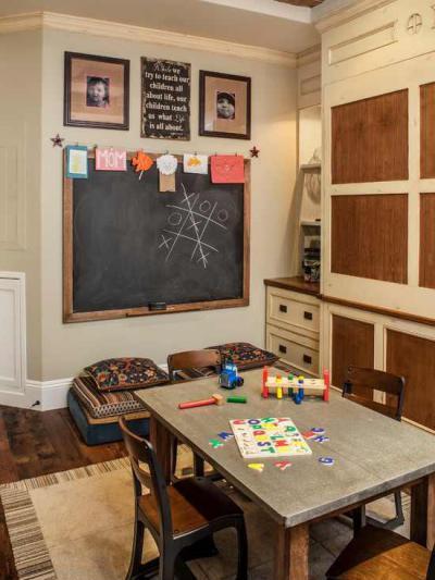 Fával borítva - gyerekszoba ötlet, modern stílusban