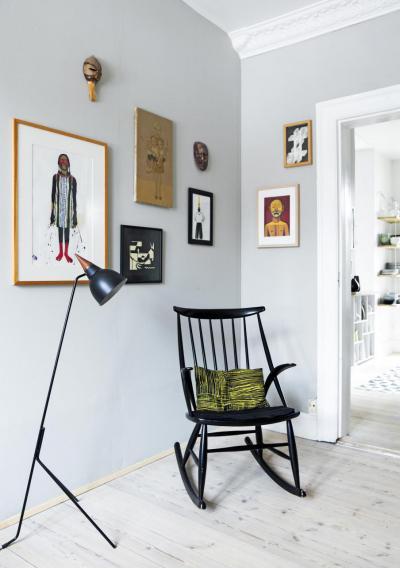 Pihenősarok - nappali ötlet, modern stílusban