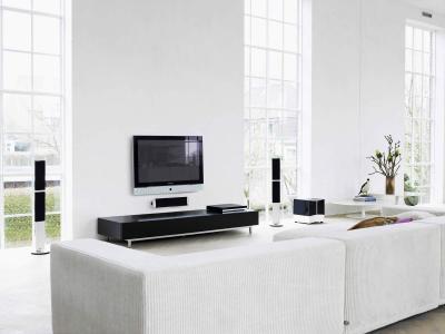 loft hatás minimál design - nappali ötlet