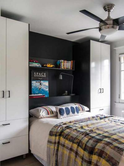 Fiúsan - gyerekszoba ötlet, modern stílusban