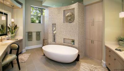 Helytakarékos fürdőszoba - fürdő / WC ötlet, modern stílusban