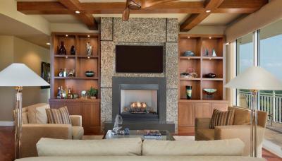 Nappali fa bútorokkal - nappali ötlet, modern stílusban