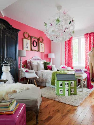 Ódon szekrénnyel - gyerekszoba ötlet