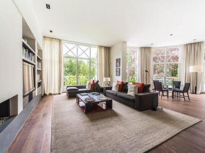 Elegáns apartman - nappali ötlet, modern stílusban