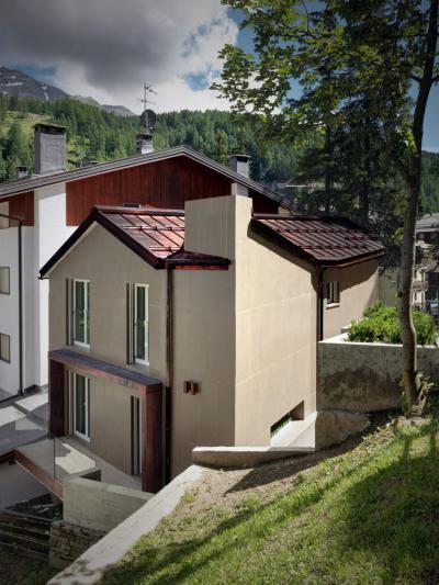 Egyszerű ház - homlokzat ötlet, modern stílusban