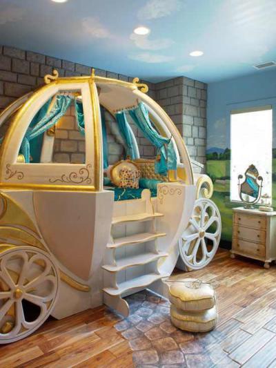 Hintóágy - gyerekszoba ötlet