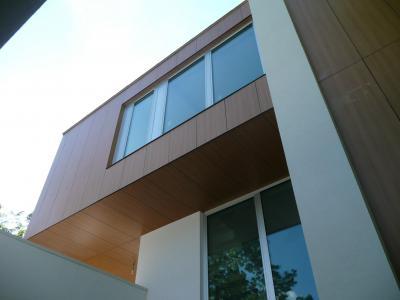 Trespa Meteon - homlokzat ötlet, minimál stílusban