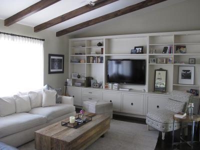 Shabby nappali - nappali ötlet, modern stílusban