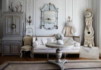 Shabby chic nappali - nappali ötlet