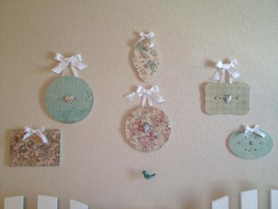 Shabby chic gyerekszoba dekor - gyerekszoba ötlet, rusztikus stílusban