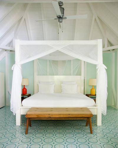 Modern baldachinos háló - háló ötlet, modern stílusban