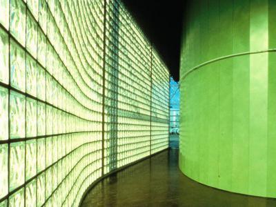 Üvegfolyosó - előszoba ötlet, modern stílusban