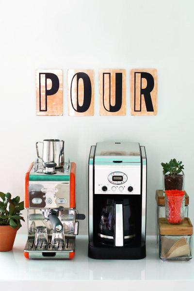 Modern dekoráció a konyhában - konyha / étkező ötlet, modern stílusban