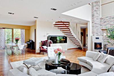 Tágas nappali - nappali ötlet, modern stílusban