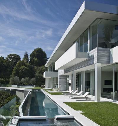 Terasz medencével - erkély / terasz ötlet, modern stílusban