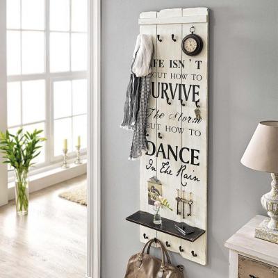 shabby chic az előtérben - előszoba ötlet