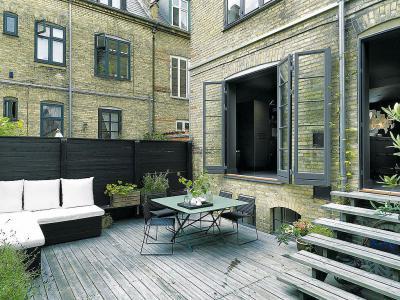 Hangulatos terasz - erkély / terasz ötlet, modern stílusban