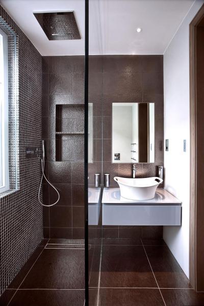 Modern fürdőszoba - fürdő / WC ötlet, modern stílusban