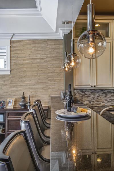 Inspiráló lámpa a konyhában - konyha / étkező ötlet, modern stílusban