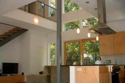 Világos konyha - konyha / étkező ötlet, modern stílusban