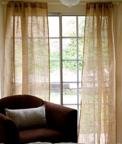 Pihenősarok - nappali ötlet, rusztikus stílusban