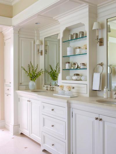 Elegáns fürdőszobabútor - fürdő / WC ötlet