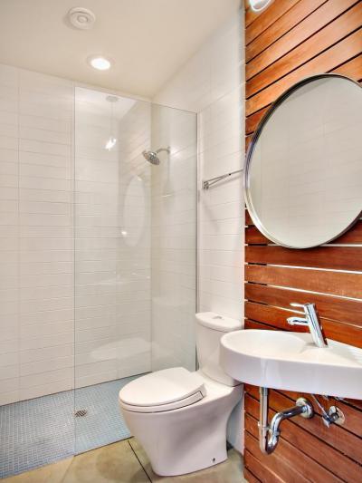 modern fürdő metrocsempével - fürdő / WC ötlet, modern stílusban