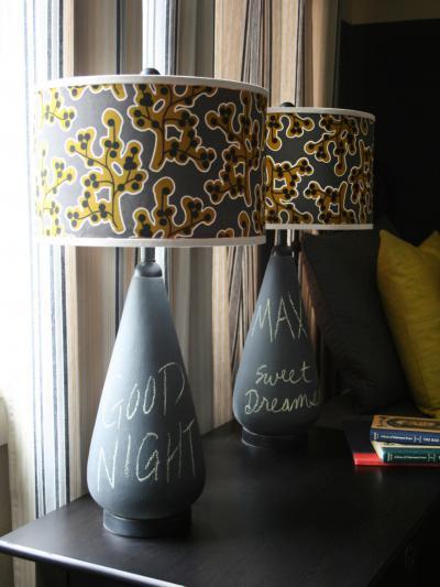 Feliratozható éjjelilámpa - háló ötlet, modern stílusban