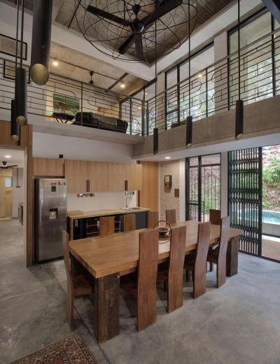 Egyedi konyha - konyha / étkező ötlet, modern stílusban