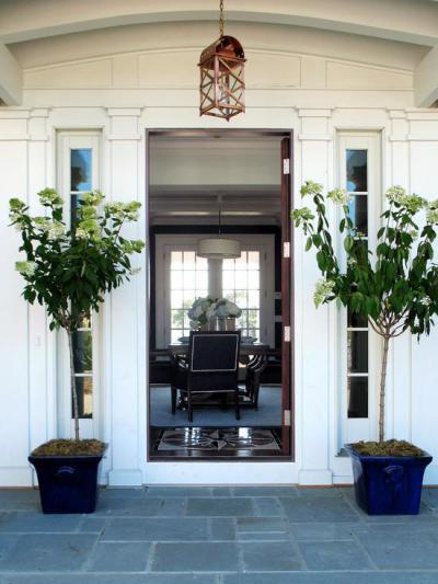 Bejárati világítóablak - bejárat ötlet, klasszikus stílusban