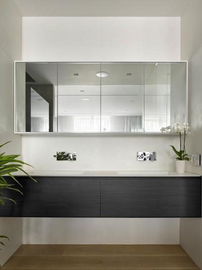 Modern fürdőszoba - fürdő / WC ötlet, modern stílusban