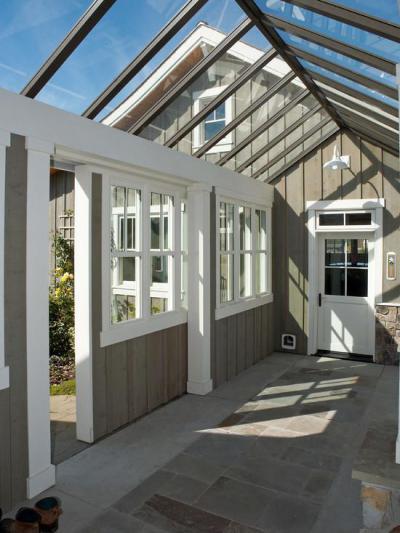 Üvegházi hangulat - bejárat ötlet