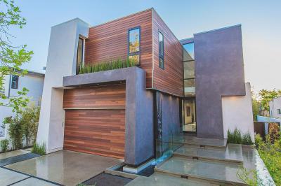 Modern lakóház - homlokzat ötlet, modern stílusban