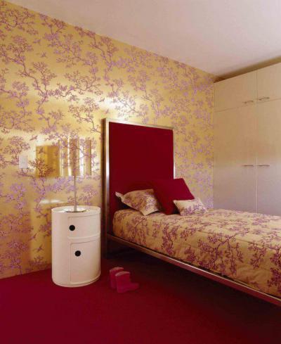 Kínát idéző színekben - háló ötlet, modern stílusban