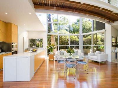 Óriási ablakok11 - konyha / étkező ötlet, modern stílusban