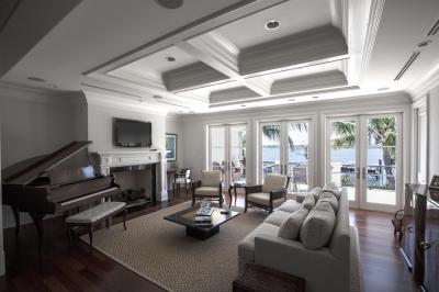 Elegáns nappali - nappali ötlet, modern stílusban