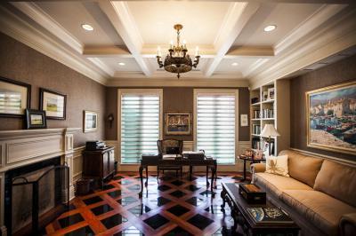 Dolgozó - dolgozószoba ötlet, klasszikus stílusban