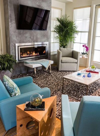 Kis nappali - nappali ötlet, modern stílusban