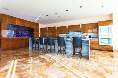 Hatalmas konyha - konyha / étkező ötlet, modern stílusban