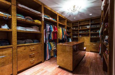 Gardróbszoba - belső továbbiak ötlet, modern stílusban