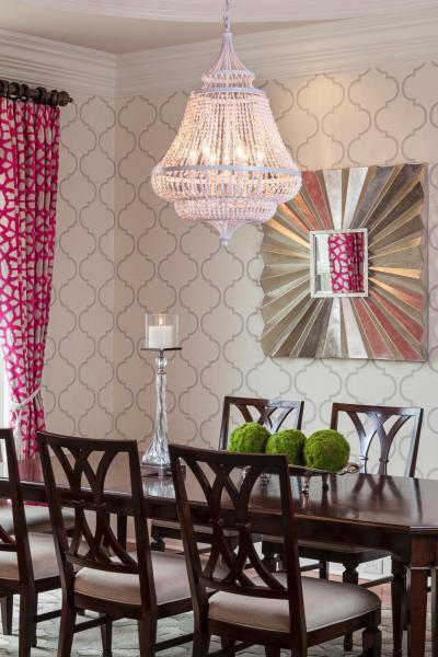 Klasszikus étkező romantikus hangulatban - belső továbbiak ötlet, klasszikus stílusban