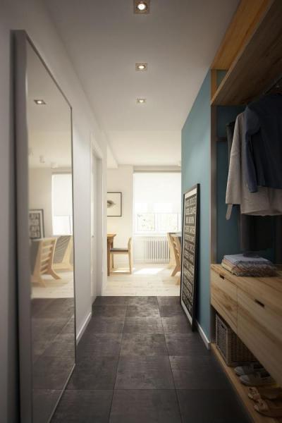 Szépen kialakított gardrób - belső továbbiak ötlet, modern stílusban