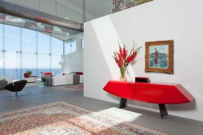 Nagy belmagasság - belső továbbiak ötlet, modern stílusban