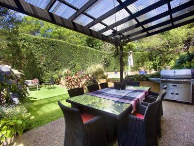 Erkély, terasz tetők - kert / udvar ötlet, modern stílusban